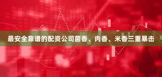 最安全靠谱的配资公司菌香、肉香、米香三重暴击